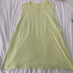 Lululemon All yours tank-crispin green, size 8